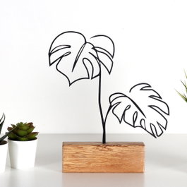 Aberto Design Objeto Decorativo M-038 Negro